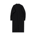 Пальто Yohji Yamamoto Pour Homme Grosgrain Lining PT Raglan Coat Black, черный - фото 2