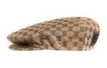Бейсболка Gucci Original GG Canvas Flat Cap 'Beige Dark Brown', бежевый - фото 3
