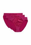 Брифы Marks & Spencer 3 PACK AMELIA HIGH LEG, Dark Raspberry/Berry - фото 4