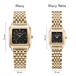 Часы Macy Gold Black Burker - фото 9