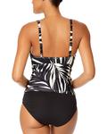 Танкини Anne Cole Rectangle Ring Front Tri Tankini Anne Cole, черный - фото 2