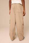 Брюки-карго Next, бежевый - фото 4