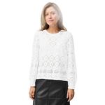 Топ с длинным рукавом и кружевом Plus size Ellos - фото