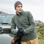 Флисовая куртка мужская Jeep, серый/синий - фото 7