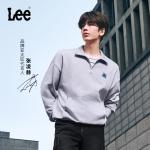 Свитшот мужской Lee, серый - фото 3