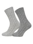 Носки HomeOfSocks HOS208, серебряный - фото