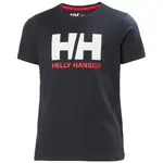 Футболка детская Helly Hansen Jr. HH Logo, темно-синий - фото