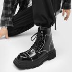 Мужские ботинки Cahhrrn X Martin Boot Men Beige Romon - фото 4