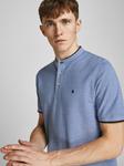 Поло Jack & Jones Polo T Shirt Pique Kurzarm Basic Hemd JJEPAULOS, синий - фото 4