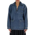 Куртка джинсовая женская Celine, синий - фото 3