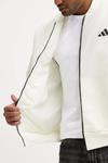 Куртка-бомбер Adidas Stadium, белый - фото 7