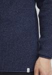 Кардиган Solid, темно-синий - фото