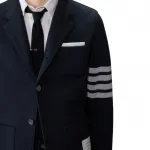 Блейзер 4-Bar THOM BROWNE, marine синий - фото 6