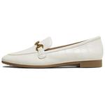 BASTO Лоферы женские цвета экрю, синие - фото