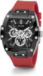 GUESS Мужские часы Trend Tonneau 43mm, Red/Black/Black - фото 4