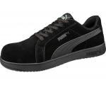 Ботинки PUMA Safety Iconic Suede Low EH, цвет Black/Black/Black - фото