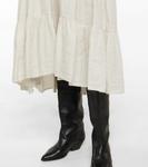 Льняное платье миди Карина Velvet, Beach - фото 5