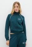 Толстовка B.ANGEL Zip-up sweatshirt, Dark Green - фото 3