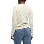 Цветочный кардиган GANNI, белый - фото 4