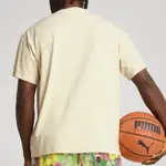 Футболка dunked in florals для мужчин PUMA, Snow - фото 6