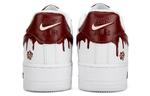 Кроссовки Nike Air Force 1 Skateboard Shoes Men Low-Top White Red - фото 4