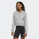 Детская куртка с капюшоном Adidas Essentials, серый - фото