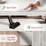 Ковер nuLOOM, 153 x 153 см, Nova Bohemian Striped, Grey - фото 3