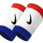 Nike Спортивный длинный напульсник дышащий защитный черно-белый Swoosh Sports - фото 9