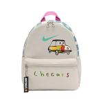 Nike Тканевый рюкзак обычный детский серый белый, Small Wheel Lacquer - фото