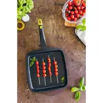 Сковорода-гриль Bra из литого алюминия, черный - фото 2