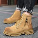 Ботинки Martin унисекс желтый Musnodo - фото 4