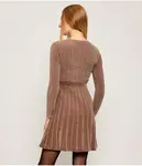 Платье Морган Guess Jeans, бежевый - фото 3