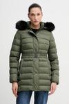Пуховик CATRIA Geox, зеленый - фото