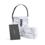 KADER Серебряное кольцо S925 унисекс серебристо-белое - фото 8