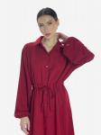 Elara Платье-рубашка в цвете бордо - фото 5