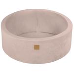 Бассейн MeowBaby круглый сухой детский 90х30см, - фото