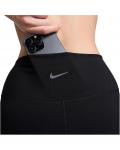 Брюки Nike Dri-fit One High-waisted Capri Leggings, черный - фото 3