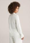 Блуза WE Fashion Button-down blouse, White - фото 3