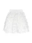 Юбка с аппликацией Monnalisa, белый - фото 2