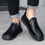 Туфли King Jinmai Men's Casual Shoes Men Low-Top, черный - фото 8