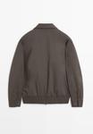 Куртка Massimo Dutti Summer jacket, Dark Brown - фото 6