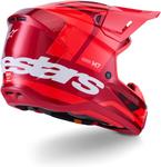 Шлем Alpinestars S-M7 Core ECE06/DOT, Red Glossy - фото 3