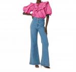 Блузка Janet в ярко-розовом цвете Cleobella - фото 2