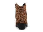 Ботинки Journee Taliah Bootie, Light Brown/Black Leopard Print - фото 3
