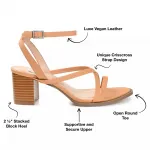 Сандалии Anikah Journee, Tan - фото 8