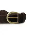 Мужской коричневый замшевый ремень PuroEgo - фото 4