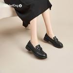 Лоферы женские черный Spider King - фото 6