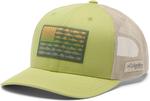 Columbia PFG Fish Flag Mesh Snap Back, Pear/Fossil/Fish Flag - фото 5