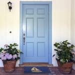 Коврик Relaxdays, 60x40 см, темно-синий - фото 4