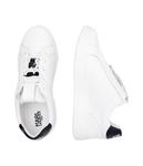 Кожаные кроссовки Karl Lagerfeld Kids, белый - фото 4